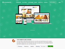 Tablet Screenshot of cloudsuite.com